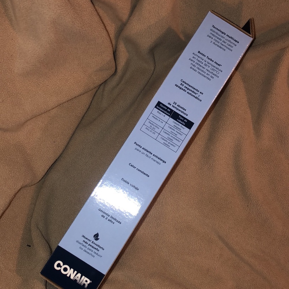 Conair, instant heat curling iron 1 inch new with tags unopened - Picture 3 of 4